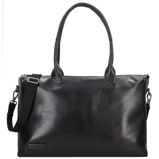 Plevier Rock Copal Schultertasche Leder 44 cm Laptopfach