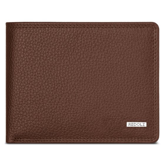 Redolz Leather Essentials QF Geldbörse RFID Leder 11,5 cm