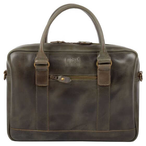 Buckle & Seam Everett Aktentasche Leder 38 cm Laptopfach