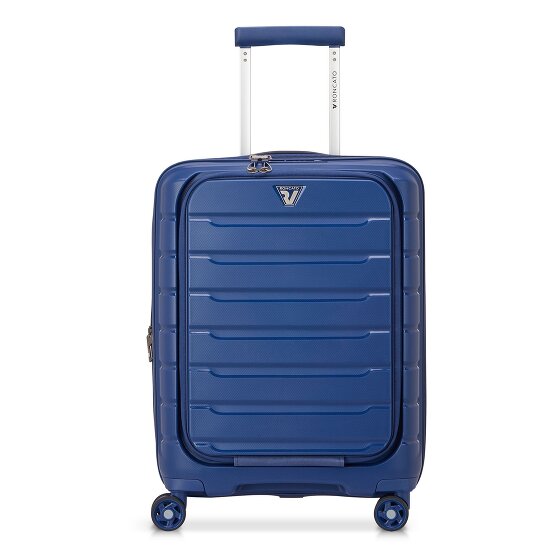 Roncato B-Flying 4 Rollen Businesstrolley 55 cm Laptopfach mit Dehnfalte