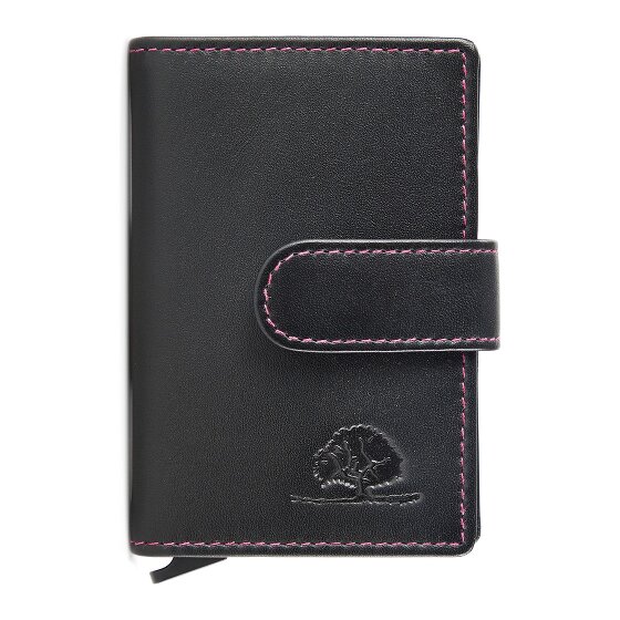 Greenburry Nappa Kreditkartenetui RFID Schutz Leder 7 cm