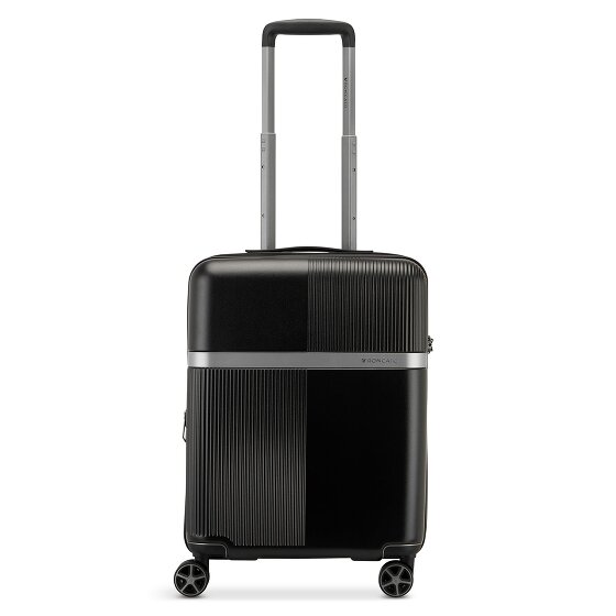 Roncato Airglam 4 Rollen Kabinentrolley S 55 cm mit Dehnfalte