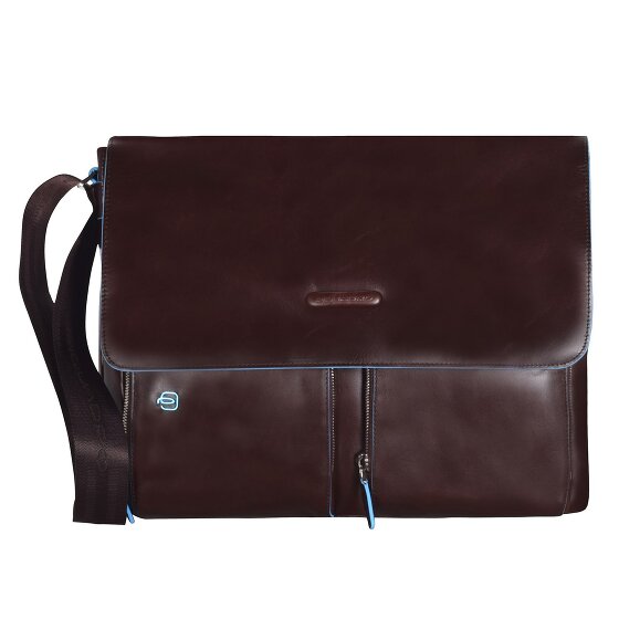 Piquadro Blue Square Messenger Leder 37 cm Laptopfach