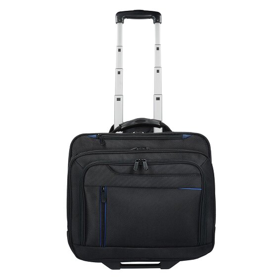 Dermata 2 Rollen Businesstrolley 38 cm Laptopfach