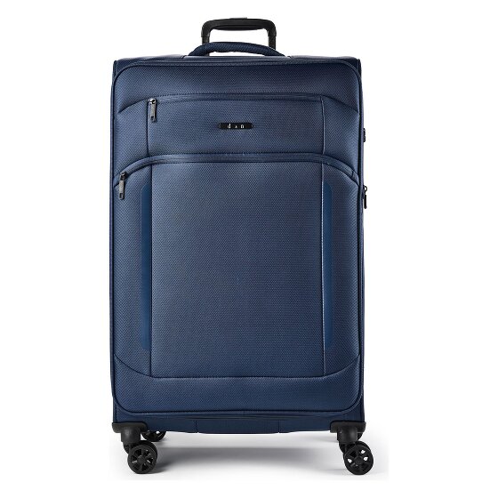 d&n Travel Line 9804 4 Rollen Trolley L 78 cm mit Dehnfalte