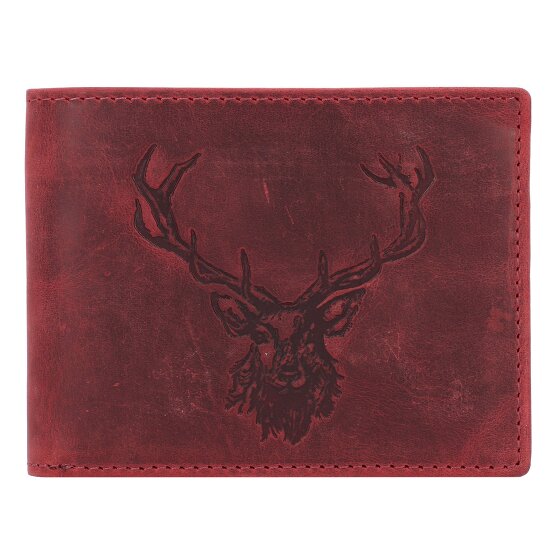 Greenburry Vintage Geldbörse Leder 13 cm