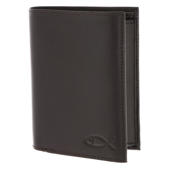 oxmox Leather Geldbörse RFID Schutz Leder 10 cm
