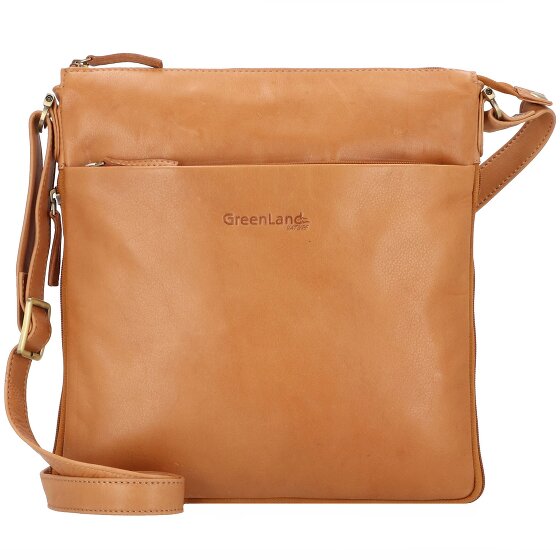 Greenland Nature Umhängetasche Leder 28 cm