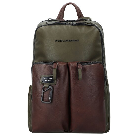 Piquadro Harper Rucksack RFID Leder 40 cm Laptopfach