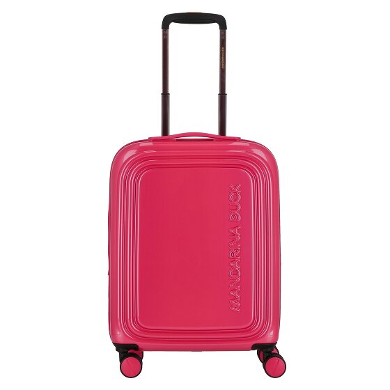 Mandarina Duck Logoduck + Metal 4 Rollen Trolley S 55 cm mit Dehnfalte