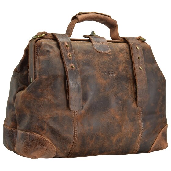 Greenland Nature Classic Bügeltasche Doktorkoffer Leder 37 cm