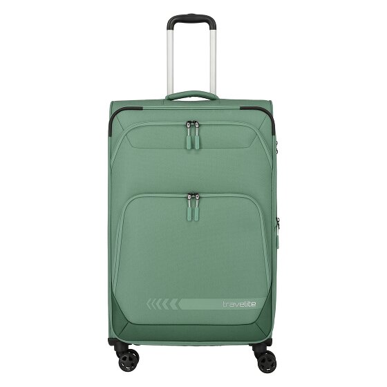 Travelite Kick Off 4 Rollen Trolley L 78 cm mit Dehnfalte