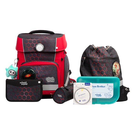 School-Mood Champion Maxx Pro Mila Schulranzen-Set 7-teilig