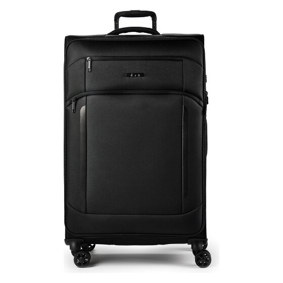 d&n Travel Line 9804 4 Rollen Trolley L 78 cm mit Dehnfalte