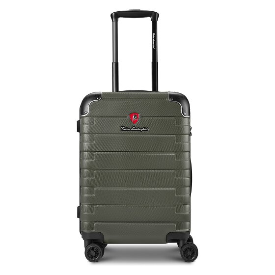 Tonino Lamborghini Milano 4 Rollen Kabinentrolley S 54 cm mit Dehnfalte