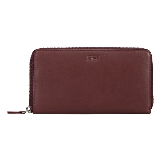 Jost Arva Geldbörse RFID Schutz Leder 19 cm