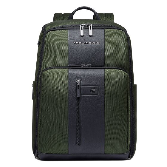Piquadro Brief Reiserucksack Leder 43 cm laptopfach