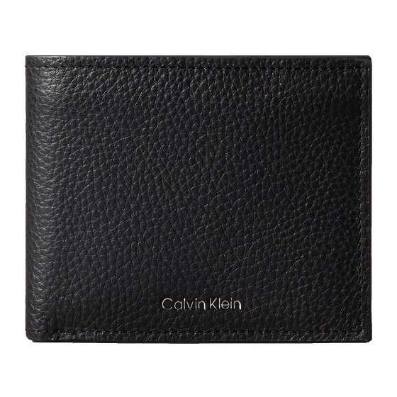 Calvin Klein CK Leather Geldbörse RFID Schutz Leder 11 cm
