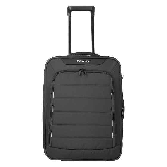 Travelite Skaii 2 Rollen Kabinentrolley 55 cm mit Dehnfalte
