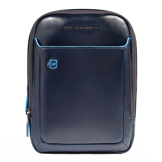 Piquadro Blue Square Mini Bag Umhängetasche Leder 17 cm