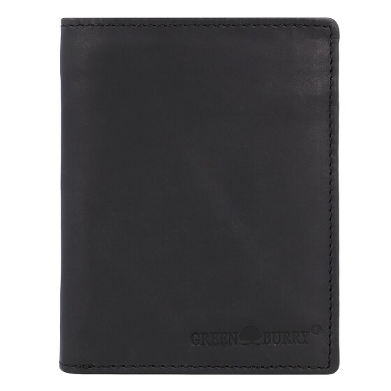 Greenburry Geldbörse RFID Schutz Leder 12.5 cm