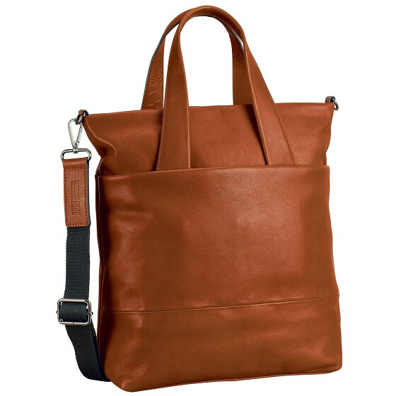 Leonhard Heyden Hamburg Handtasche Leder 32 cm
