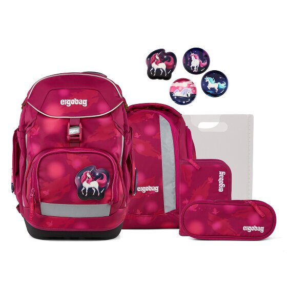 Ergobag Pack Schulranzen-Set 6tlg. inkl. Klettie-Set