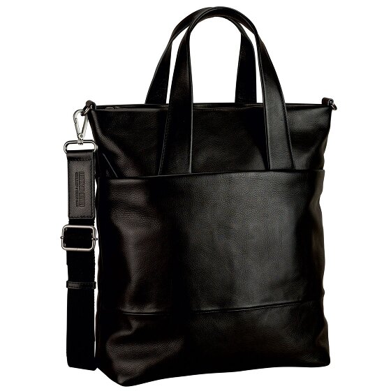 Leonhard Heyden Hamburg Handtasche Leder 32 cm