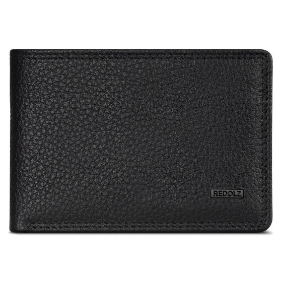 Redolz Leather Essentials QF kleine Geldbörse RFID Leder 10,5 cm