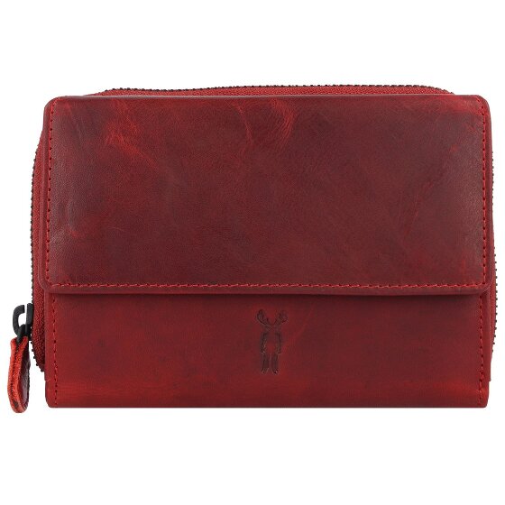 Jack Kinsky Risör Geldbörse RFID Schutz Leder 14 cm