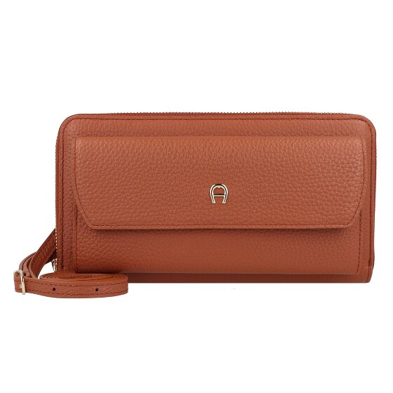 AIGNER Clutch Geldbörse Leder 20 cm