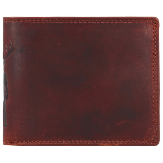 Jack Kinsky Monterey Geldbörse RFID Schutz Leder 13 cm