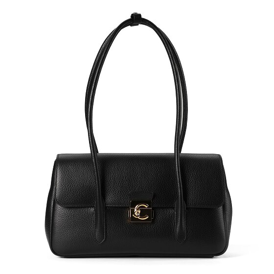 Coccinelle C-Me Lock Schultertasche Leder 35 cm