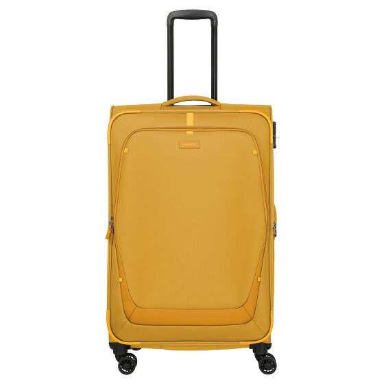 Travelite Umbria 4 Rollen Trolley L 77 cm mit Dehnfalte