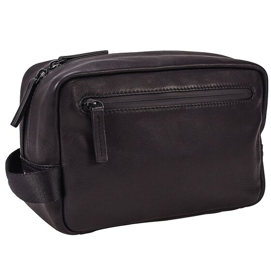 Leonhard Heyden Den Haag Kulturbeutel Leder 23 cm