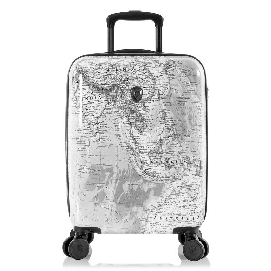 Heys Black Camo 4 Rollen Kabinentrolley S 53 cm mit Dehnfalte
