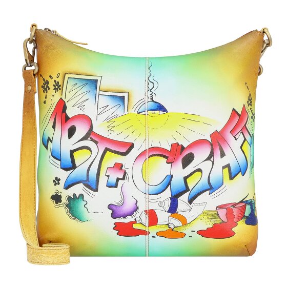 Greenland Nature Art+Craft Umhängetasche Leder 34 cm