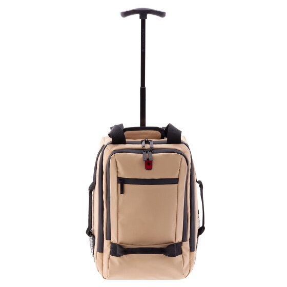 Gladiator 3900 2 Rollen Rucksacktrolley 40 cm Laptopfach