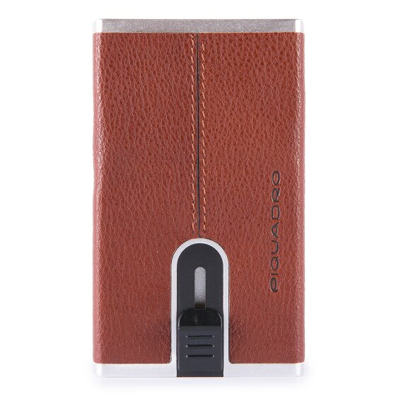 Piquadro Black Square Kreditkartenetui RFID Leder 6 cm