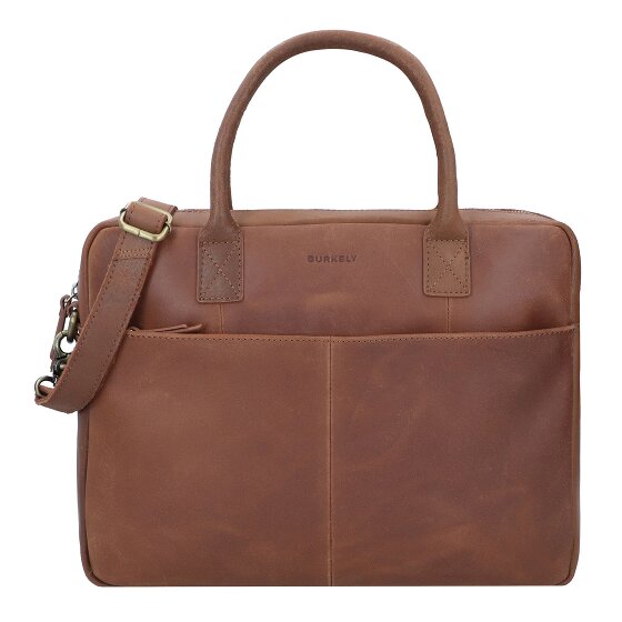 Burkely Vintage Aktentasche Leder 37 cm Laptopfach
