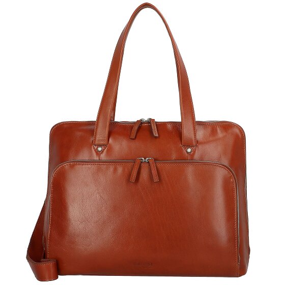 Leonhard Heyden Cambridge Schultertasche Leder 41 cm Laptopfach