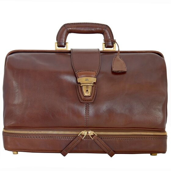 The Bridge Story Uomo Arztkoffer Bügeltasche Leder 36 cm