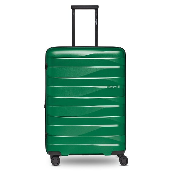 Bergpfeil Travel 4-Rollen Trolley M 66 cm mit Dehnfalte