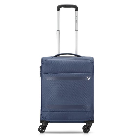 Roncato Jazz 4.0 4 Rollen Kabinentrolley S 55 cm mit Dehnfalte