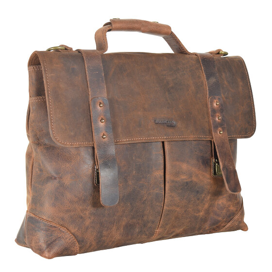 Greenland Nature Classic Aktentasche Leder 41 cm