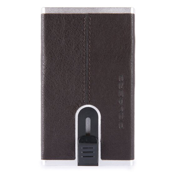 Piquadro Black Square Kreditkartenetui RFID Leder 6 cm