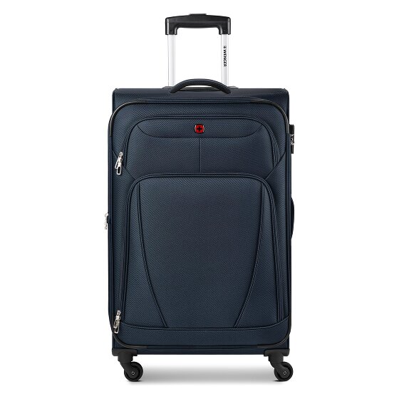 Wenger Beaumont 4 Rollen Trolley L 78 cm mit Dehnfalte