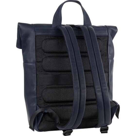Leonhard Heyden Den Haag Rucksack Leder 40 cm Laptopfach