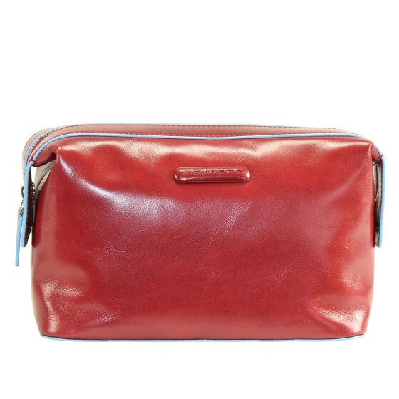 Piquadro Blue Square Kulturbeutel Leder 23 cm