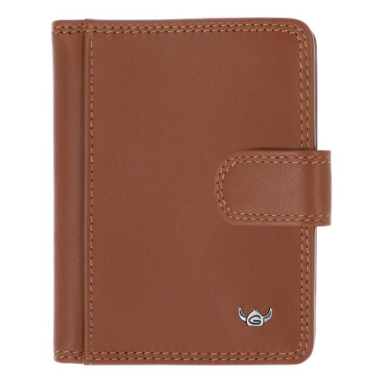 Golden Head Polo Kreditkartenetui RFID Schutz Leder 8 cm